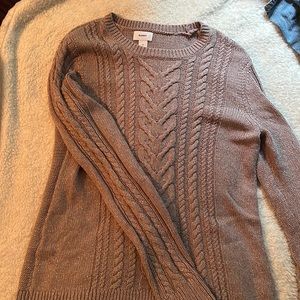 XL Purple knit sweater